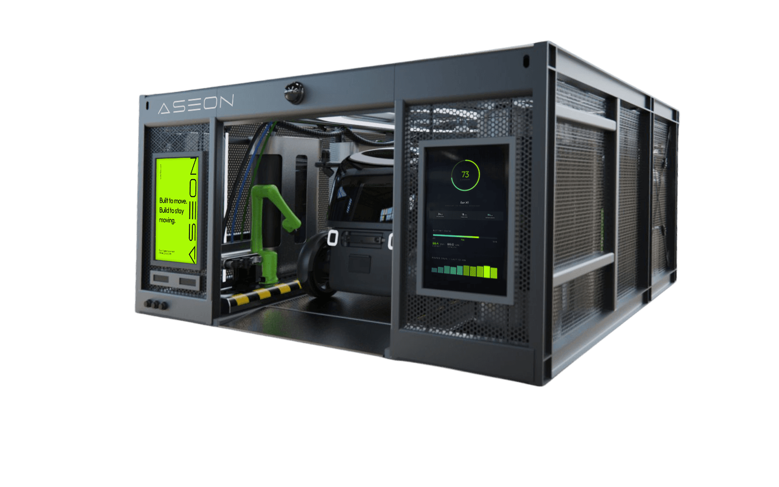 Aseon robotic vehicle station