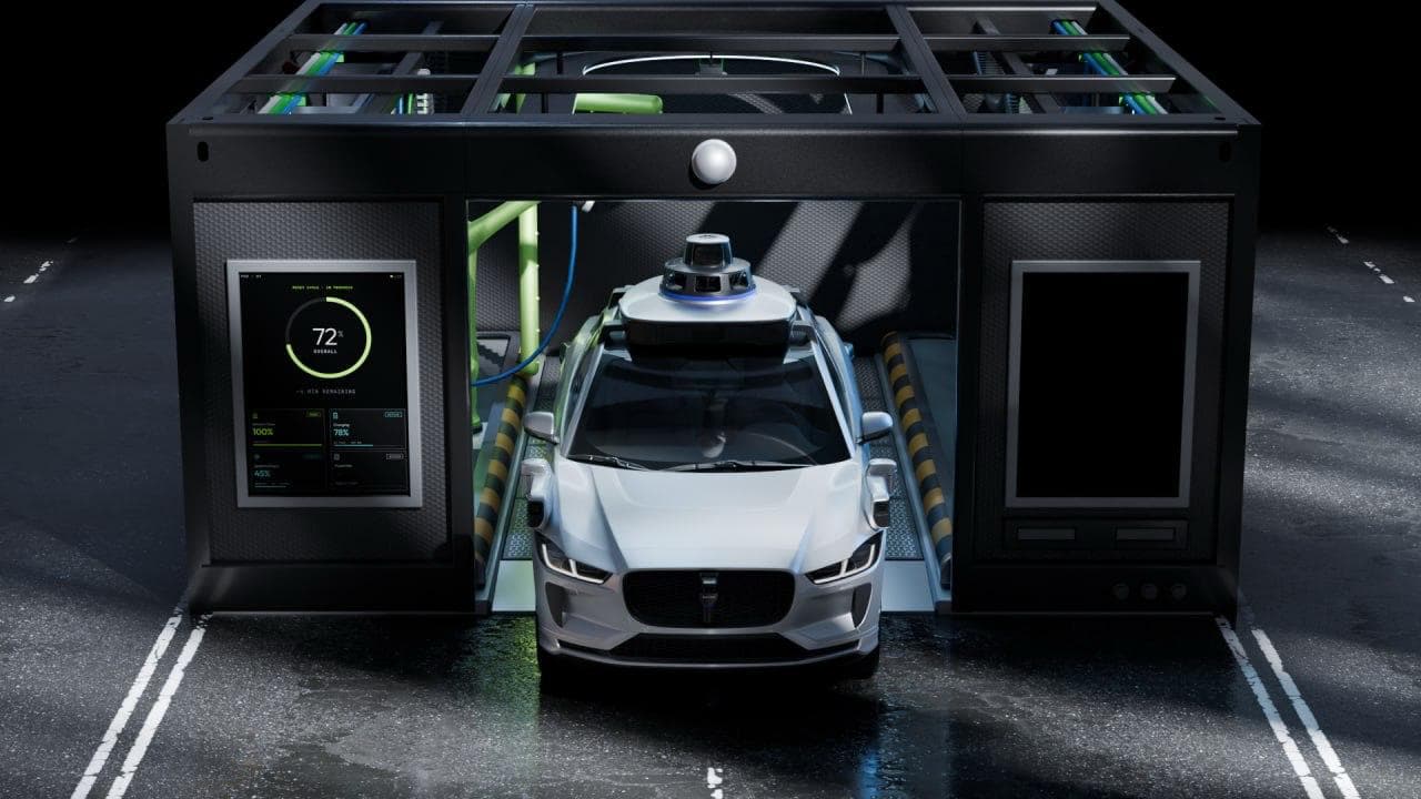 Waymo in pod